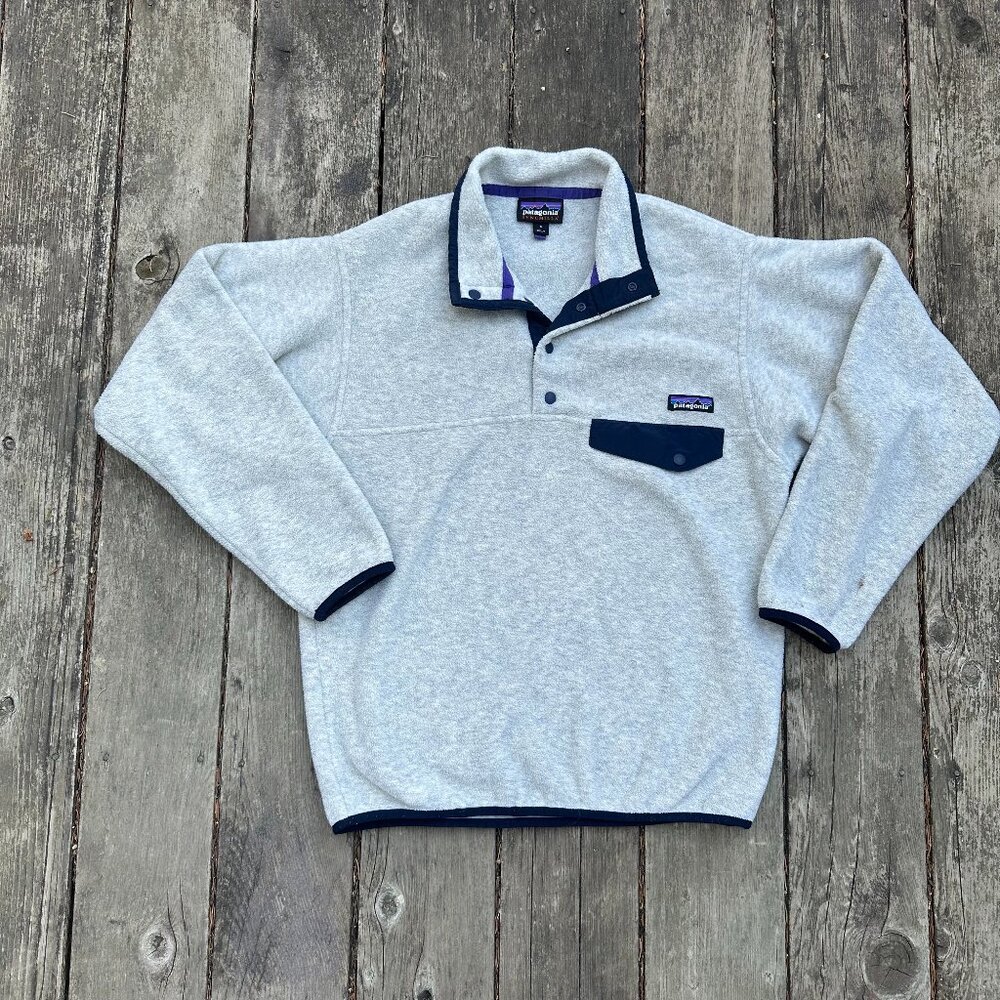 Patagonia Snap Synchilla (Size: S) Oatmeal Heather